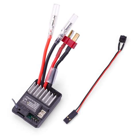 Buy HAIBOXING 1/12TH Scale RC Cars Spare Parts Waterproof Brushed ESC ...