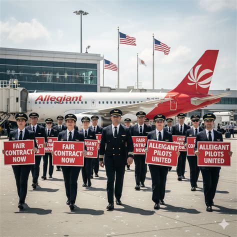 Allegiant Air Pilots Strike Back: Nationwide Picket Ignites Travel ...