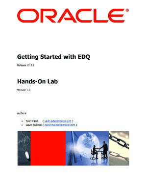 Fillable Online Getting Started with EDQ Fax Email Print - pdfFiller