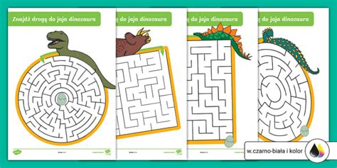 Dzień Dinozaura | Odszukaj drogę w labiryncie - Twinkl
