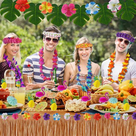 Elegant Hawaiian Themed Party