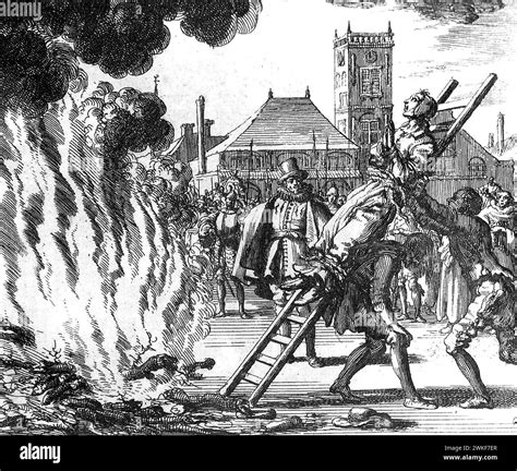Spnish Inquisition. Anneken Hendriks, a Frisian Mennonite, burned in ...