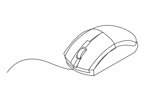 Computer Mouse Vector Drawing 的图像结果