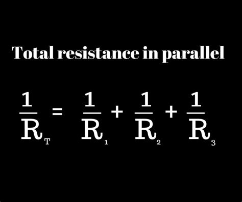 Image result for Parallel Resistance Calculation Formula