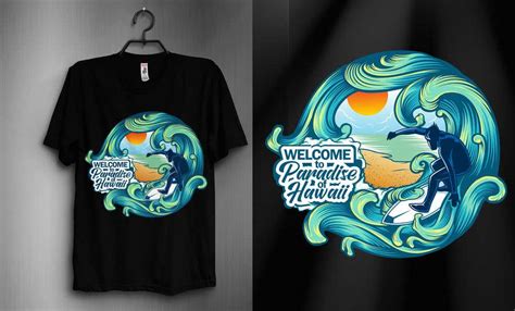 Hawaii Theme T-shirt design project | Freelancer