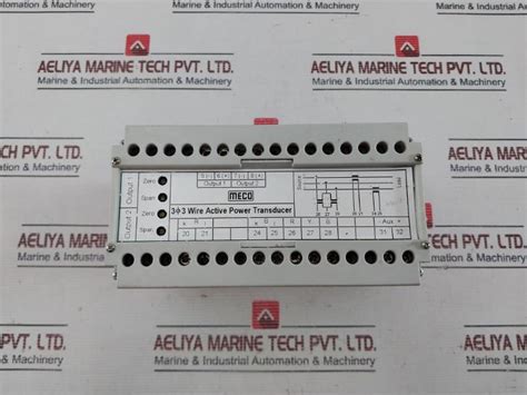 Meco Wt33 Powerline Transducer 0-110Vac 4-20Madc Output 0-55Mw 3500/1A ...