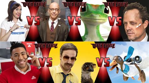 The Insurance Mascot Battle Royal; Flo (Progressive) vs J.K. Simmons ...