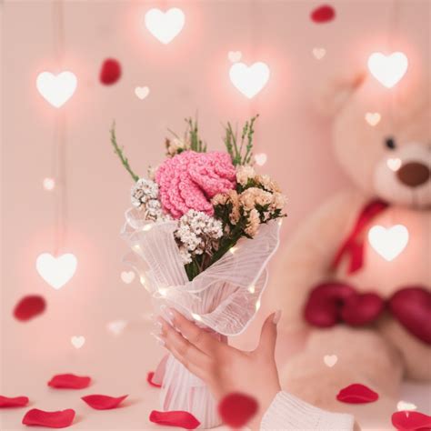 Pink Whisper Crochet Carnations – Handcrafted Forever Flower Décor | A ...