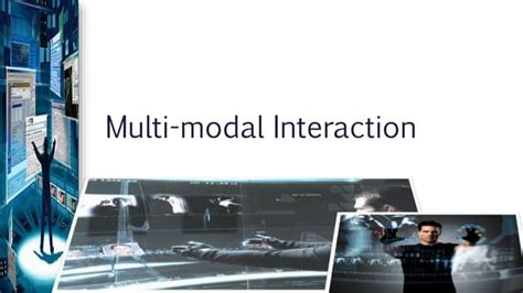 Multimodal Interaction 的图像结果
