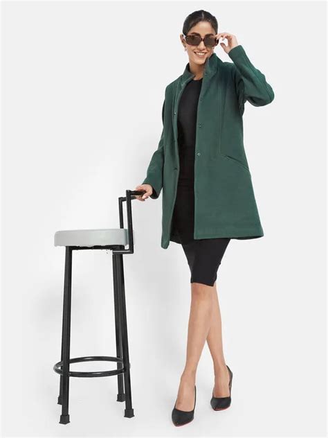 METTLE Women Single-Breasted Overcoat