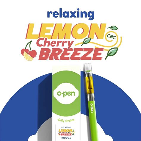 O.pen: O.pen Daily Strains - Lemon Cherry Breeze CBG (Relaxing ...
