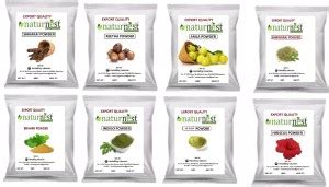 NatureNest amla reetha shikakai brhami bhringraj hibiscus indigo and ...