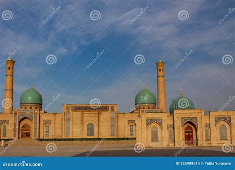 Uzbekistan Capital Tashkent City Mosque Stock Photo - Image of historical, square: 255988514
