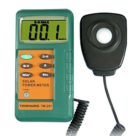 Tenmars TM-207 Solar Power Meter with Wire Sensor : Amazon.in ...