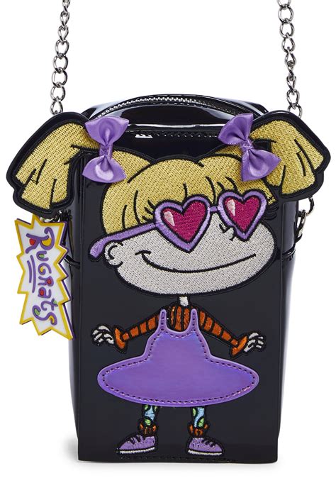Dolls Kill x Rugrats Angelica Bag- Black