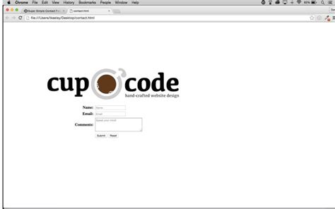Basic Contact Form 的图像结果
