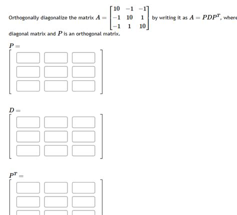 Image result for Orthogonal Transformation Matrix Diagonalization