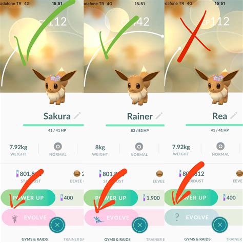 Eevee Evolutions Names Pokemon Go Eevee Name Trick For Evolutions