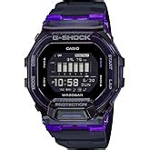 Casio G-Shock GBD-200-1DR Digital Dial Black Resin Strap Men's Watch ...