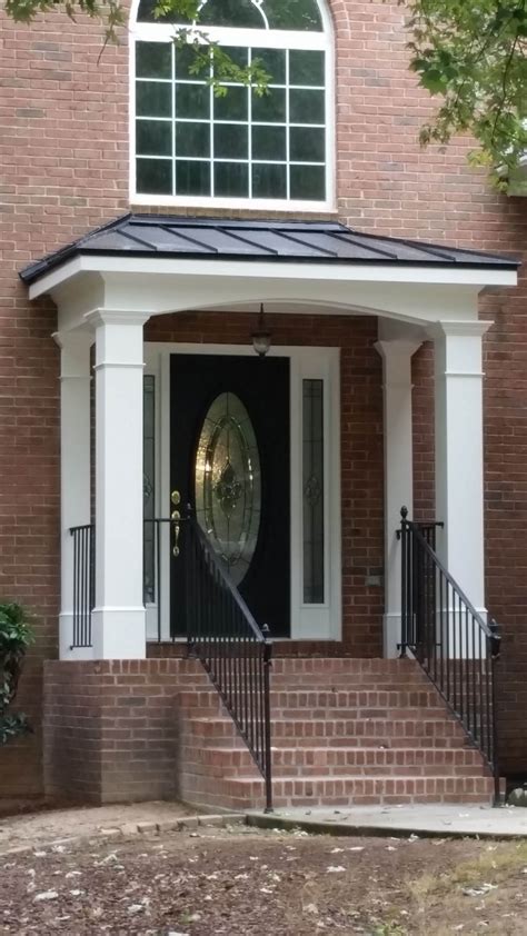 PORCH ROOF DESIGNS AND STYLES | Front porch design, Front door porch ...