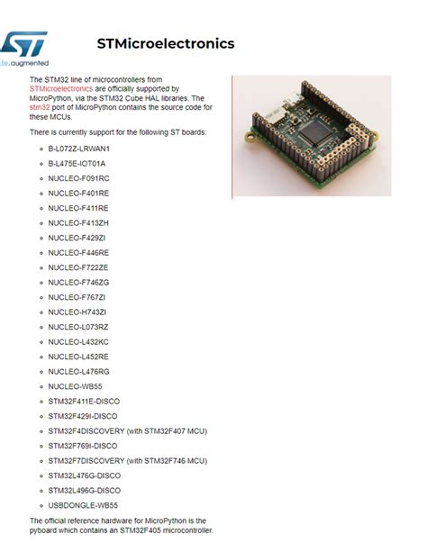 Image result for STM32 with Python