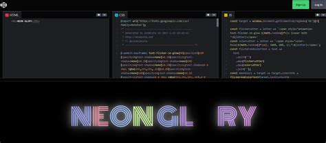 Image result for CSS Glow Generator