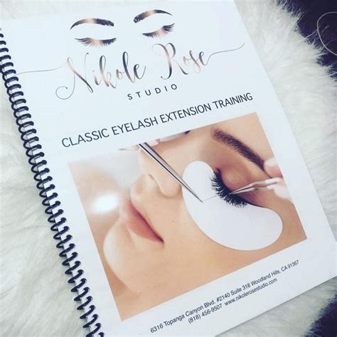 Lash extension training online