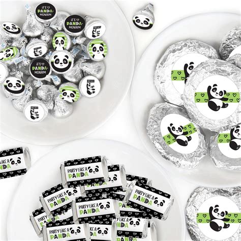 Buy Big Dot of Happiness Party Like a Panda Bear - Mini Candy Bar ...