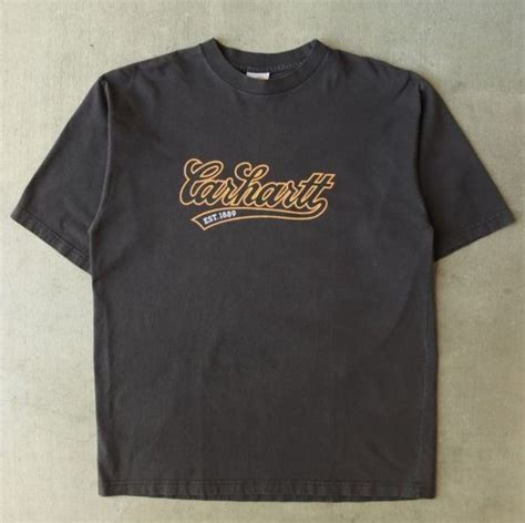 Vintage Carhartt Logo est. 1889 Tee Shirt Outfits - Poster Art Design ...
