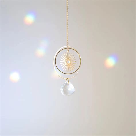 Attrape soleil Bliss - Cristal lumière - Suncatcher