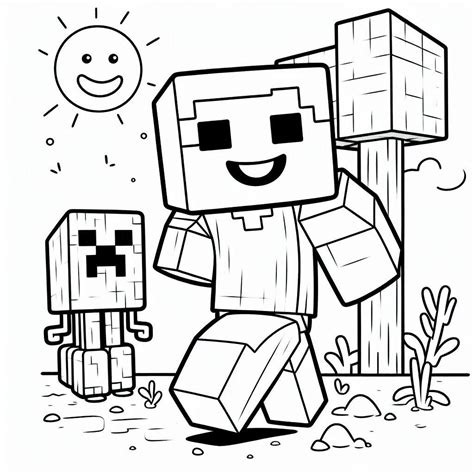66 minecraft coloring pages unique – Artofit