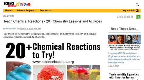 Image result for Chemical Reactions Tutorial