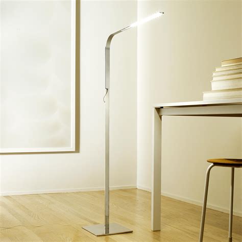 Lim L Floor Lamp in Brushed Silver by Pablo Designs For Sale at 1stDibs ...