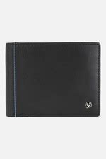 Buy Men Black Solid Leather Wallet Online - 39627061 | Allen Solly