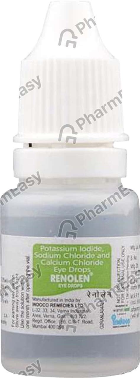 Buy Renolen Eye Drops 10ml Online at Flat 15% OFF | PharmEasy