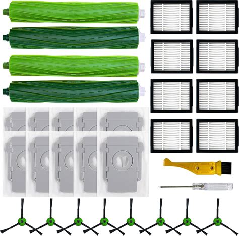 Amazon.com: 28 Pack Replacement Parts for iRobot Roomba i3 i3+ i4 i6 i6 ...