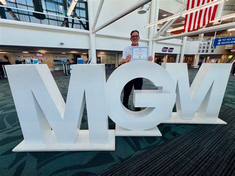 MGM Airport's Ted White Earns CM Accreditation, Elevating Professional Growth and Airport ...