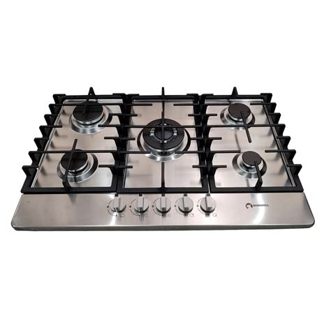 Estufa Shorbull Mgc5gs 5 Quemadores Acero Inoxidable Comal Incluido ...
