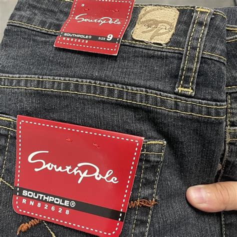 Vintage Y2K Woman’s Southpole Jeans Size 9 30x31”... - Depop