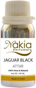 Nakia Perfumers Jaguar Black Attar 100ml Alcohol-Free Perfume Fragrance ...