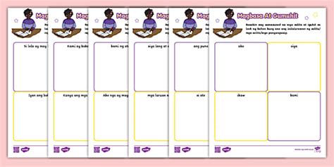 Pagsasanay Sa Filipino Sight Words | Kinder | Twinkl