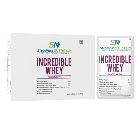 Incredible Whey | Steadfast Nutrition