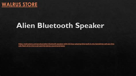 Image result for Alien Speaker