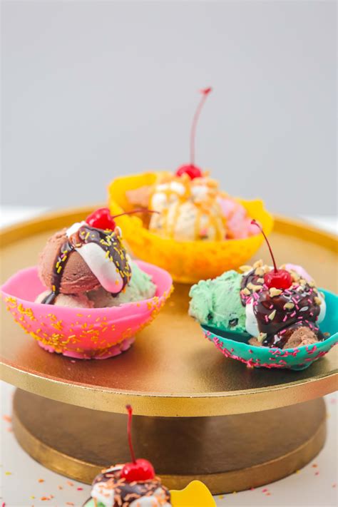 Decorative Ice Cream Bowls at Stephanie Wolfe blog