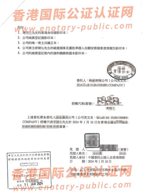 香港无限公司唯一东主决议公证用于在内地办理股权质押事宜_公司文件_香港国际公证认证网