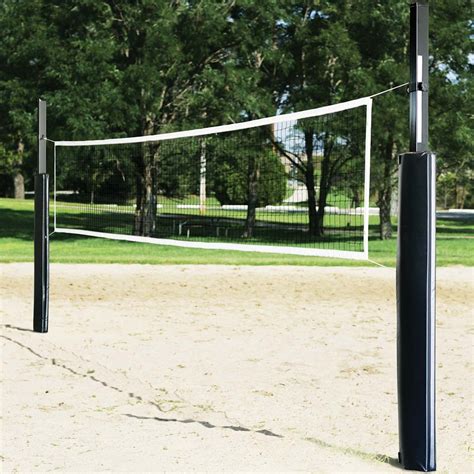 First Team Sand Blast Complete Outdoor Sand Volleyball Net System W ...
