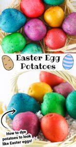 How to Dye Potatoes Like Easter Eggs - The Soccer Mom Blog