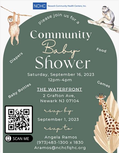 Community Baby Shower – Newark Community Health Center