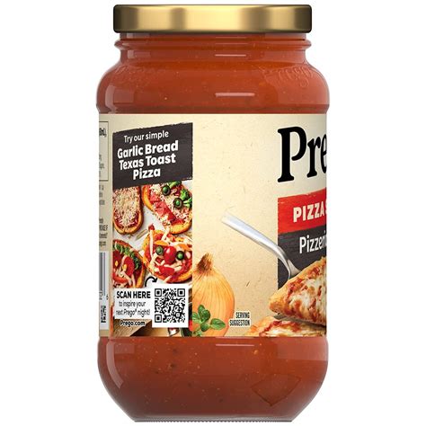 Prego Pizzeria Style Pizza Sauce 14oz - Authentic Italian Flavor for ...