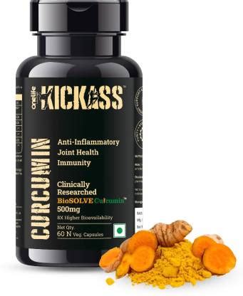 kickass Curcumin with BioSOLVE Curcumin™, Clinically researched ...